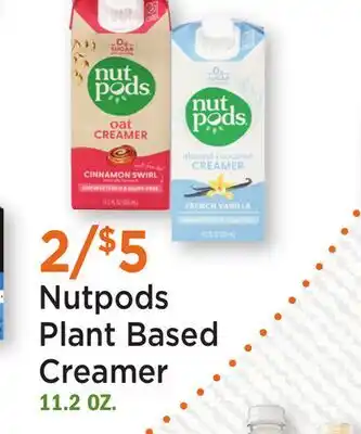 Heinen's Nutpods Plant Based Creamer offer