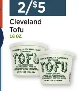 Heinen's Cleveland Tofu offer
