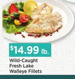 Heinen's Wild-Caught Fresh Lake Walleye Fillets offer
