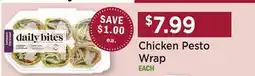 Heinen's Chicken Pesto Wrap offer