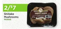 Heinen's Shiitake Mushrooms offer