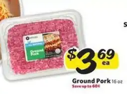 Winn Dixie Ground Pork offer