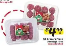 Winn Dixie SE Grocers Fresh Sausage offer