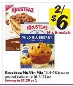 Winn Dixie Krusteaz Muffin Mix offer