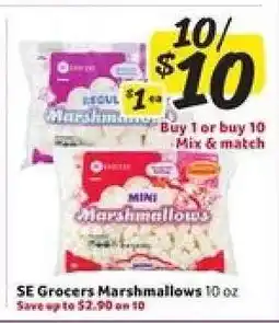 Winn Dixie SE Grocers Marshmallows offer