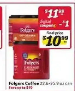 Winn Dixie Folgers Coffee offer