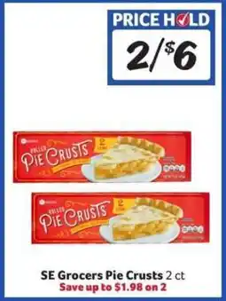 Winn Dixie SE Grocers Pie Crusts offer