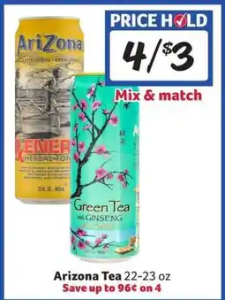 Winn Dixie Arizona Tea offer