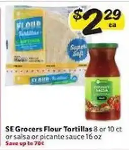 Winn Dixie SE Grocers Flour Tortillas offer