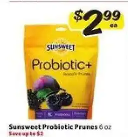 Winn Dixie Sunsweet Probiotic Prunes offer