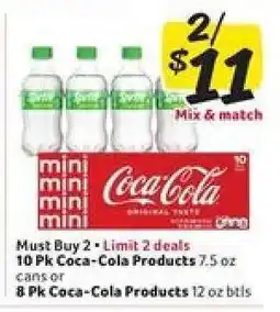 Winn Dixie Coca-Cola Products offer