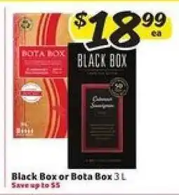Winn Dixie Black Box or Bota Box offer