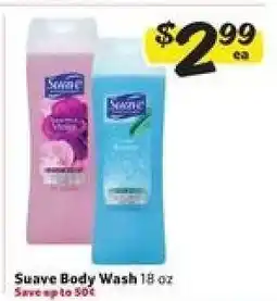 Winn Dixie Suave Body Wash offer