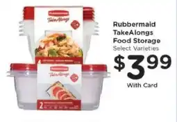 Kroger Rubbermaid TakeAlongs Food Storage offer