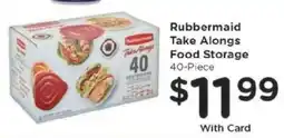 Kroger Rubbermaid Take Alongs Food Storage offer