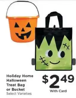 Kroger Holiday Home Halloween Treat Bag or Bucket offer