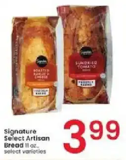 Albertsons Signature Select Artisan Bread offer