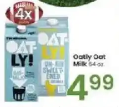 Albertsons Oatly Oat Milk offer