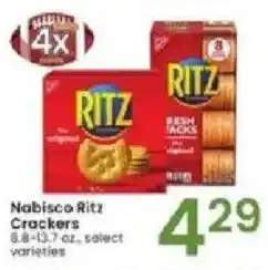 Albertsons Nabisco Ritz Crackers offer