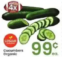 Albertsons Cucumbers Organic offer