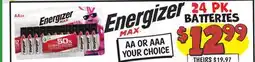 Ollie's Energizer 24 PK. BATTERIES offer