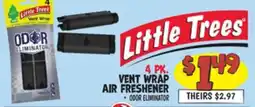 Ollie's 4 pk. Vent Wrap Air Freshener offer
