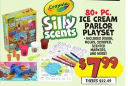 Ollie's 80+ PC. ICE CREAM PARLOR PLAYSET offer