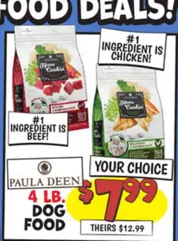 Ollie's PAULA DEEN DOG FOOD offer