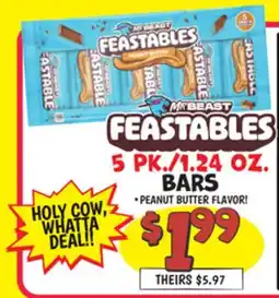 Ollie's FEASTABLES BARS offer