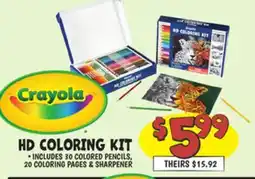 Ollie's HD COLORING KIT offer