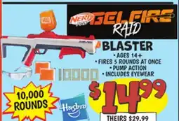 Ollie's 10,000 ROUNDS BLASTER offer