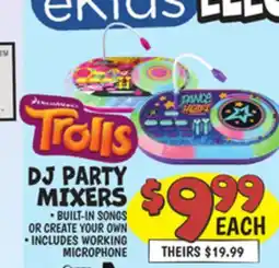 Ollie's DJ PARTY MIXERS offer