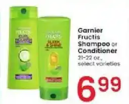 Albertsons Garnier Fructis Shampoo or Conditioner offer