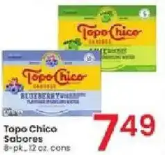 Albertsons Topo Chico Sabores offer