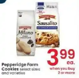 Albertsons Pepperidge Farm Cookies offer