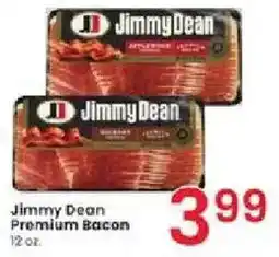 Albertsons Jimmy Dean Premium Bacon offer
