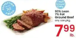 Albertsons 93% Lean 7% Fat Ground Beef offer
