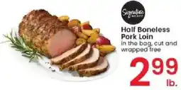 Albertsons Half Boneless Pork Loin offer