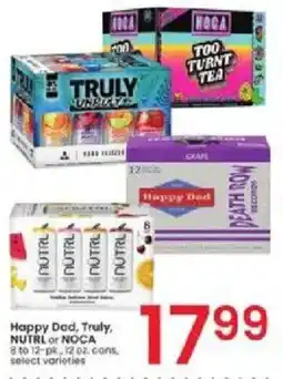 Albertsons Happy Dad, Truly, NUTRL or NOCA offer