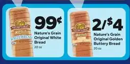 Save a Lot Nature's Grain Original White Bread offer