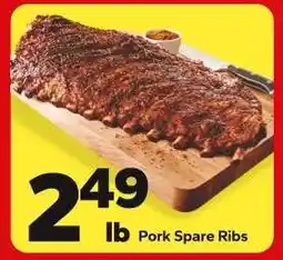 Save a Lot Pork Spare Ribs offer
