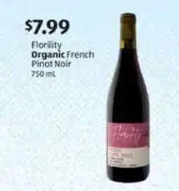 Aldi Florility Organic French Pinot Noir offer