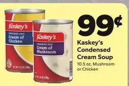 Save a Lot Kaskey's Condensed Cream Soup offer