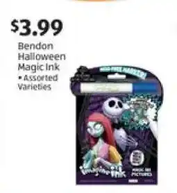 Aldi Bendon Halloween Magic Ink offer