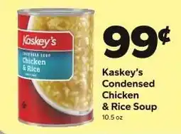 Save a Lot Kaskey's Condensed Chicken & Rice Soup offer