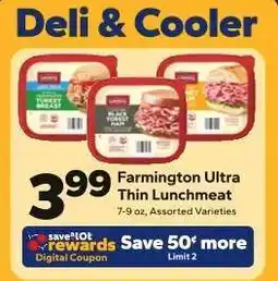 Save a Lot Farmington Ultra Thin Lunchmeat offer