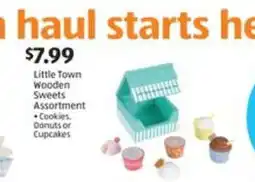Aldi Little Town Wooden Sweets Assortment offer