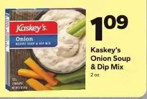 Save a Lot Kaskey's Onion Soup & Dip Mix offer
