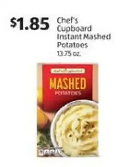 Aldi Chef's Cupboard Instant Mashed Potatoes offer