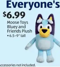 Aldi Moose Toys Bluey and Friends Plush offer